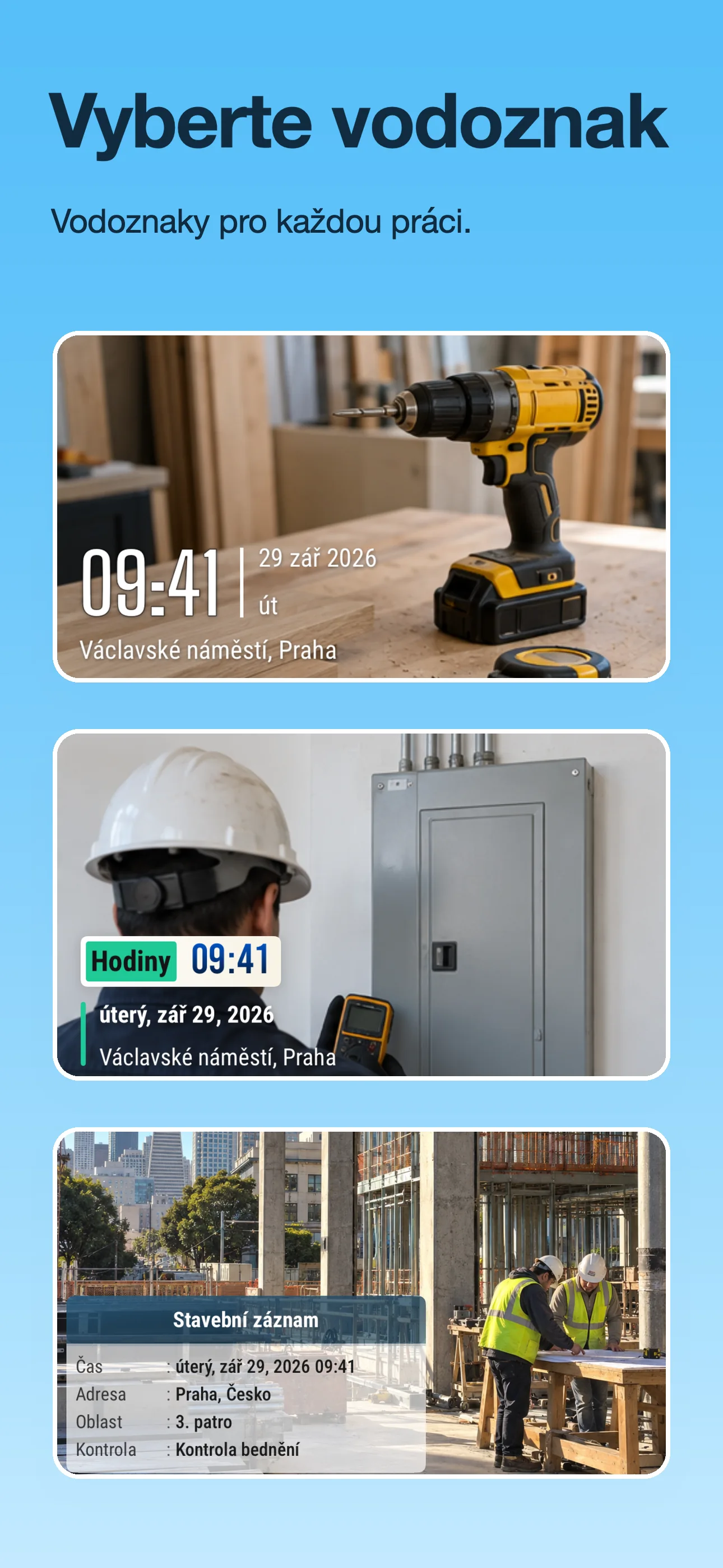 Lokalizovaný snímek obrazovky obchodu TimeFix