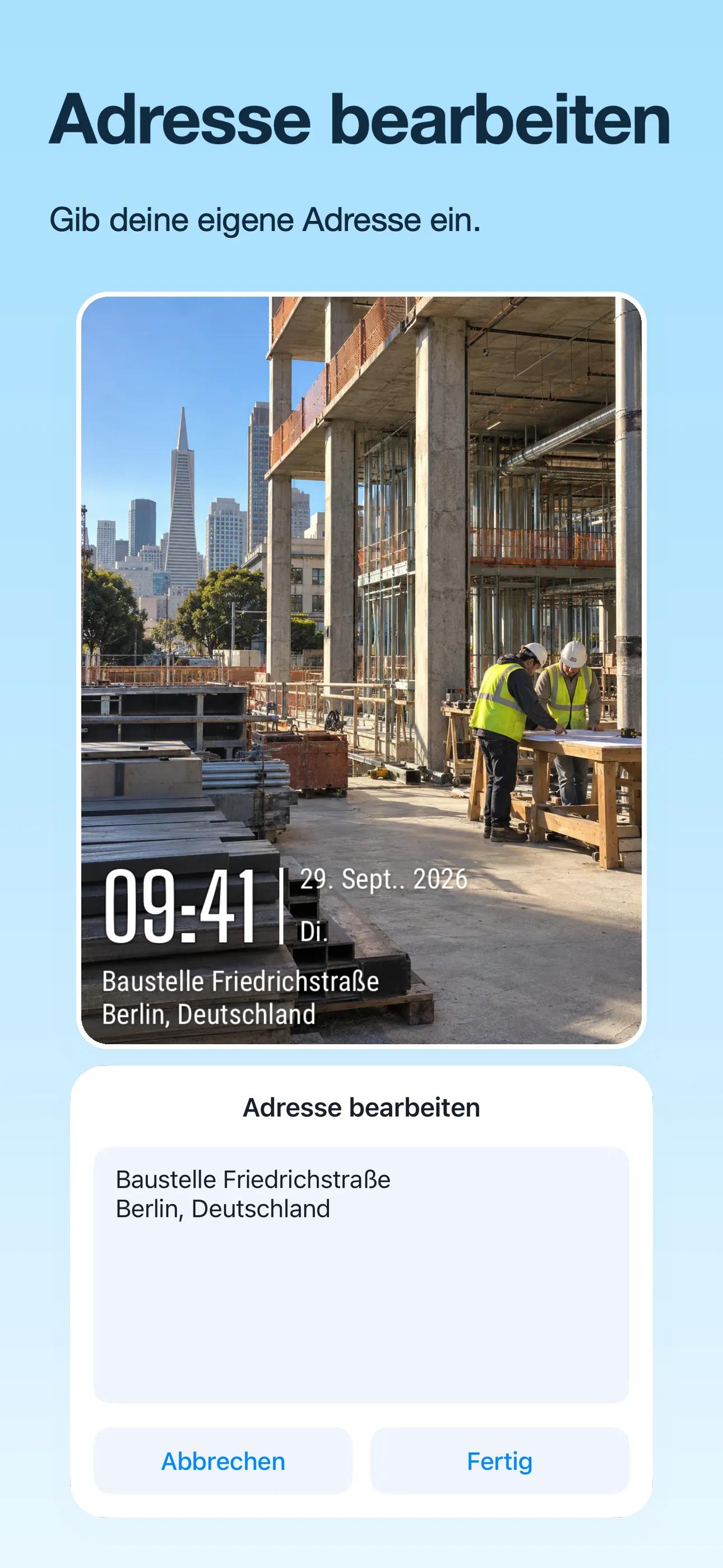 Lokalisierter Screenshot des TimeFix-Stores