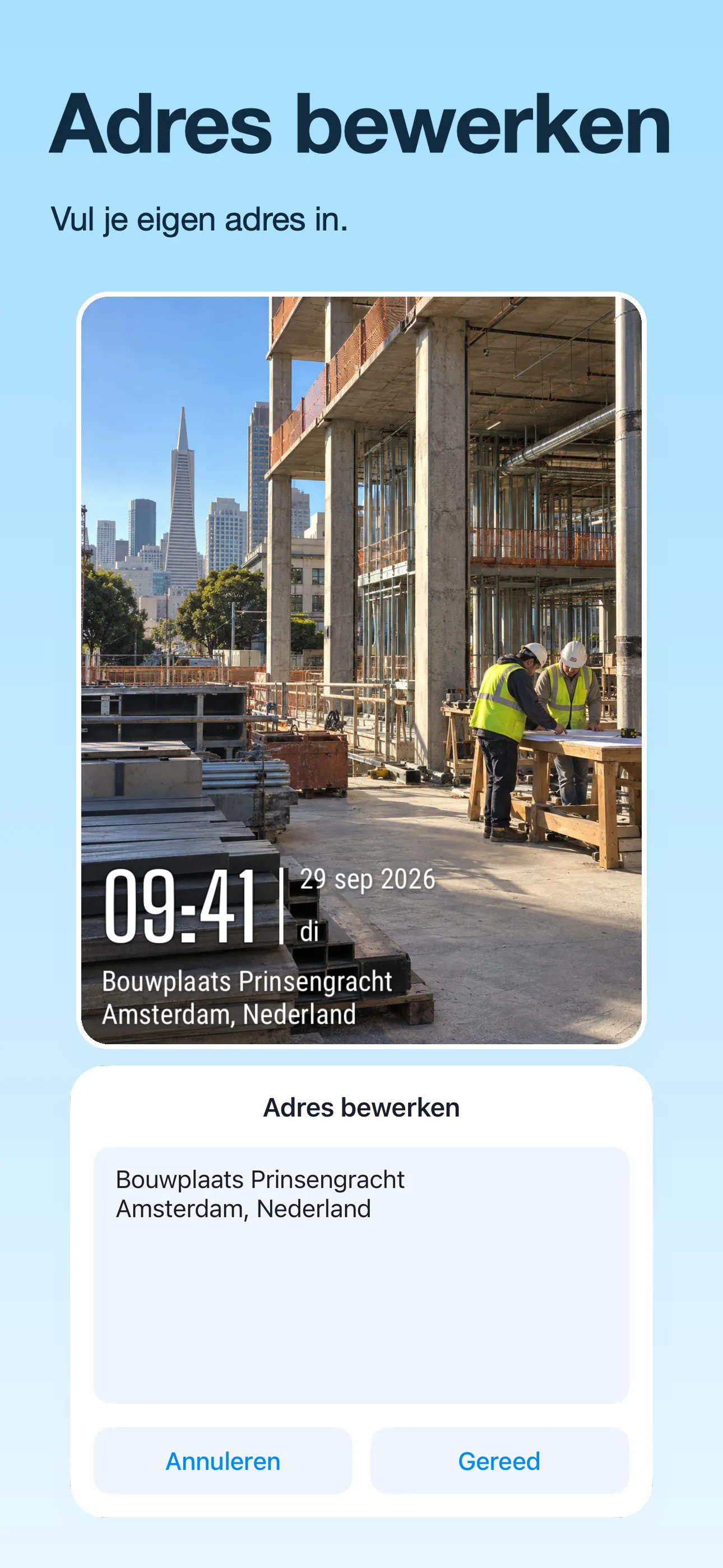 Gelokaliseerde screenshot van de TimeFix-winkel