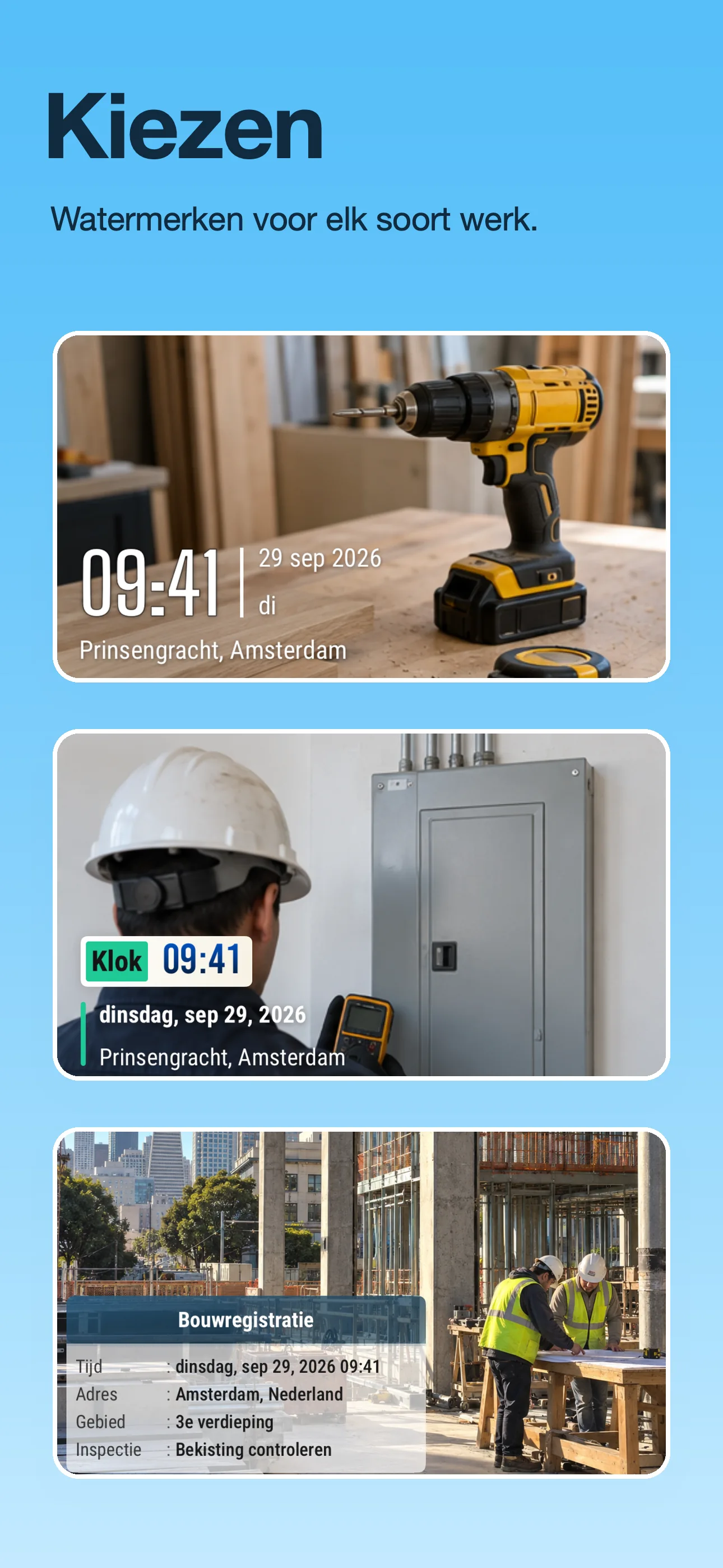 Gelokaliseerde screenshot van de TimeFix-winkel