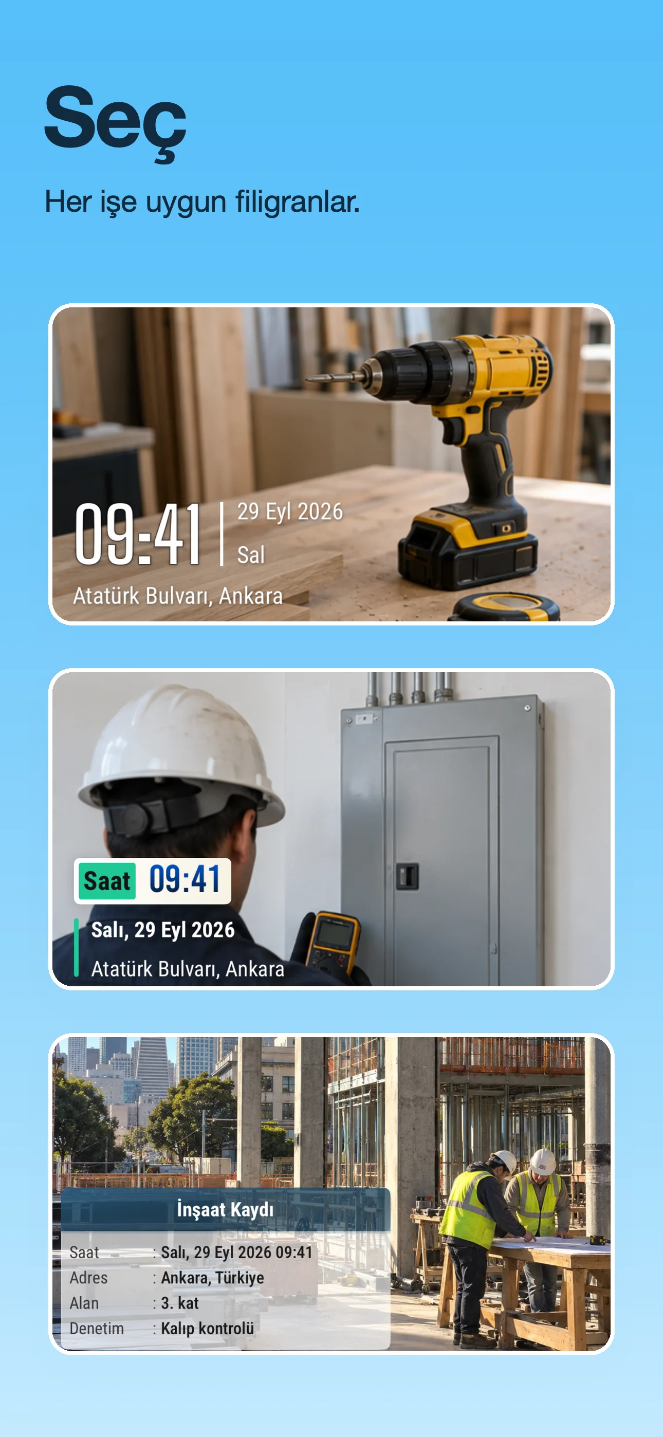 Yerelleştirilmiş TimeFix mağazası ekran görüntüsü