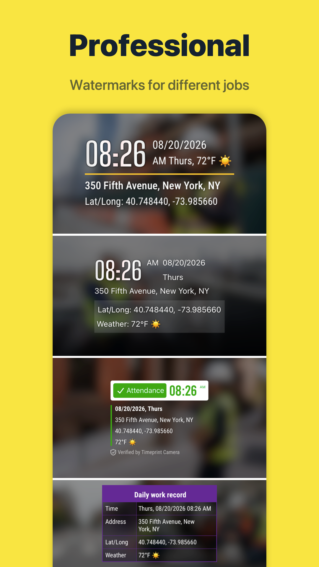 Timeprint · Google Play · 2
