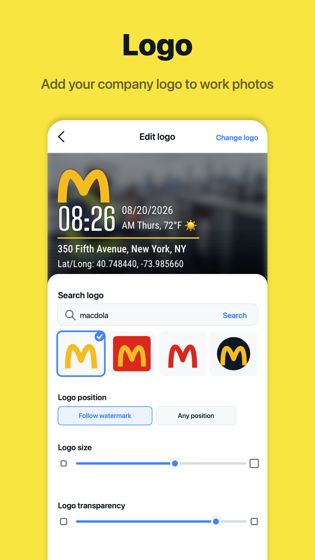 Timeprint · Google Play · 6