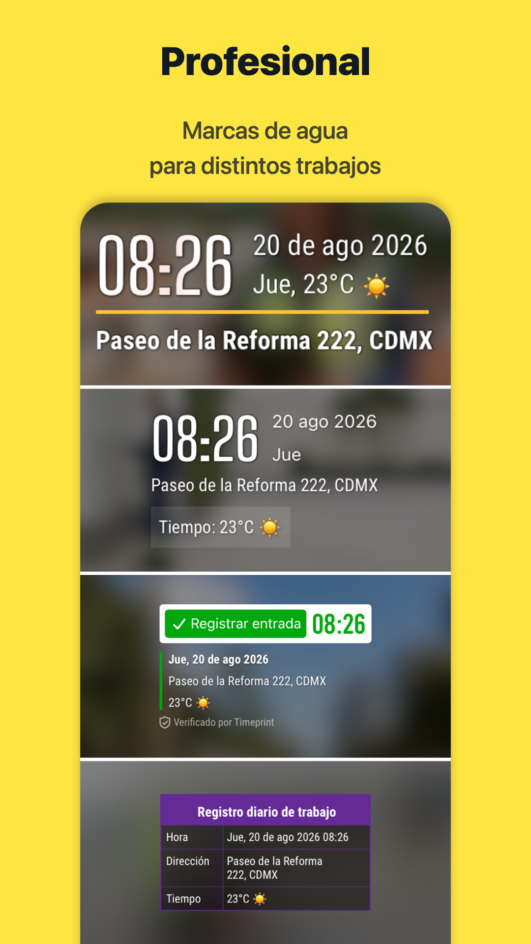 Timeprint · Google Play · 2