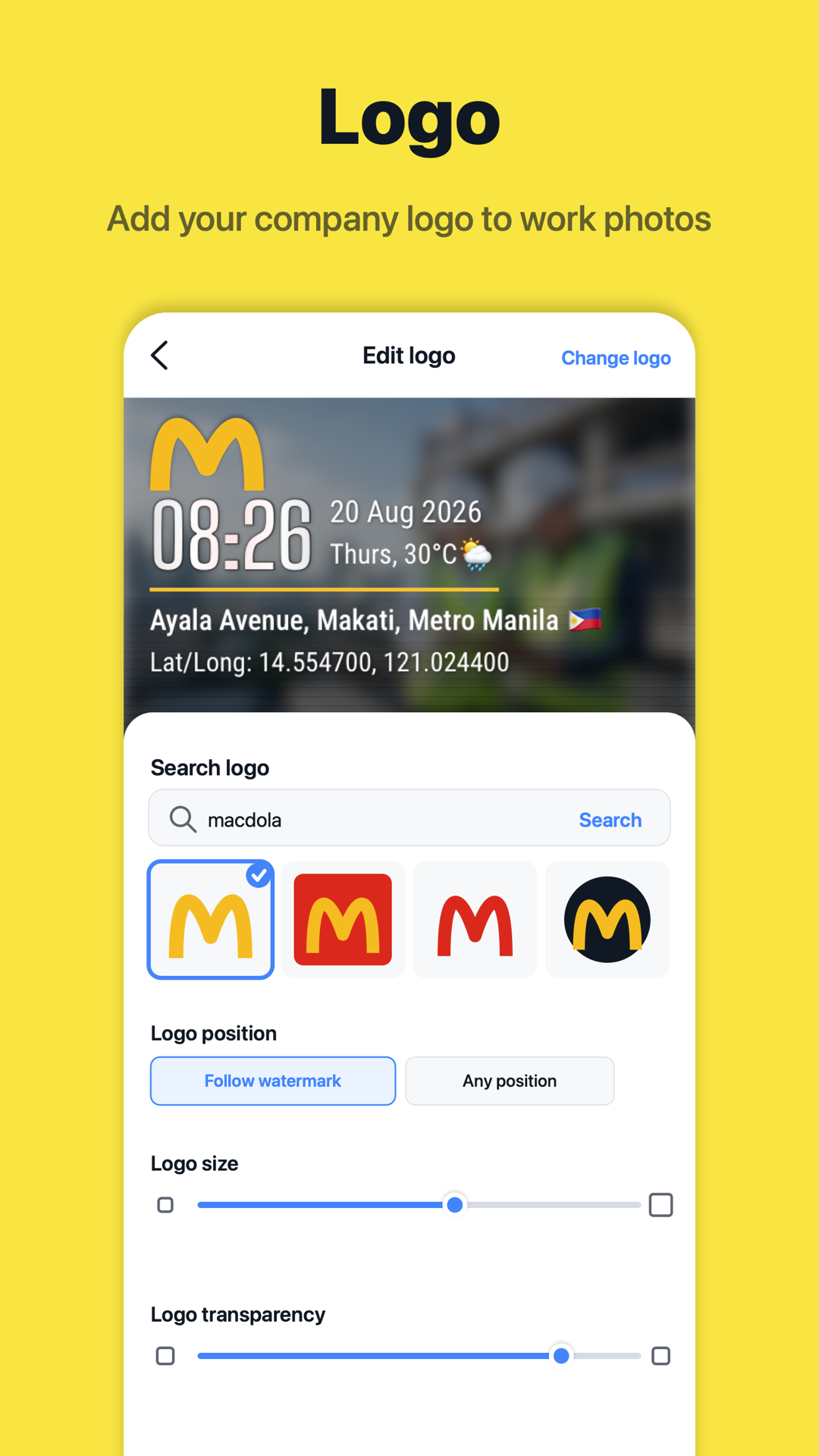 Timeprint · Google Play · 6