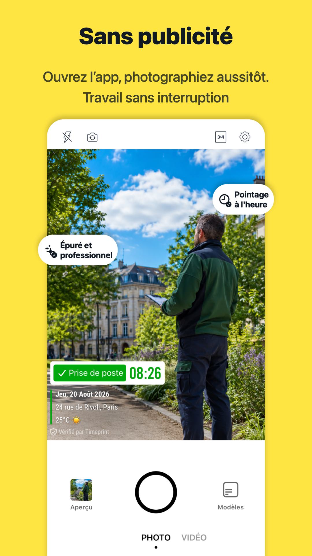 Timeprint · Google Play · 4