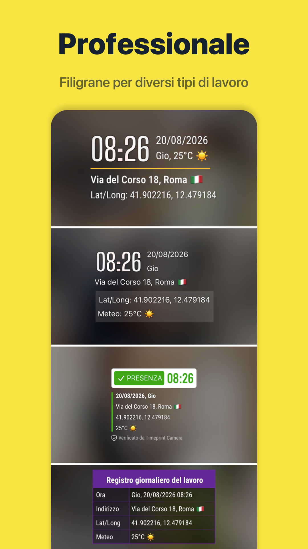 Timeprint · Google Play · 2