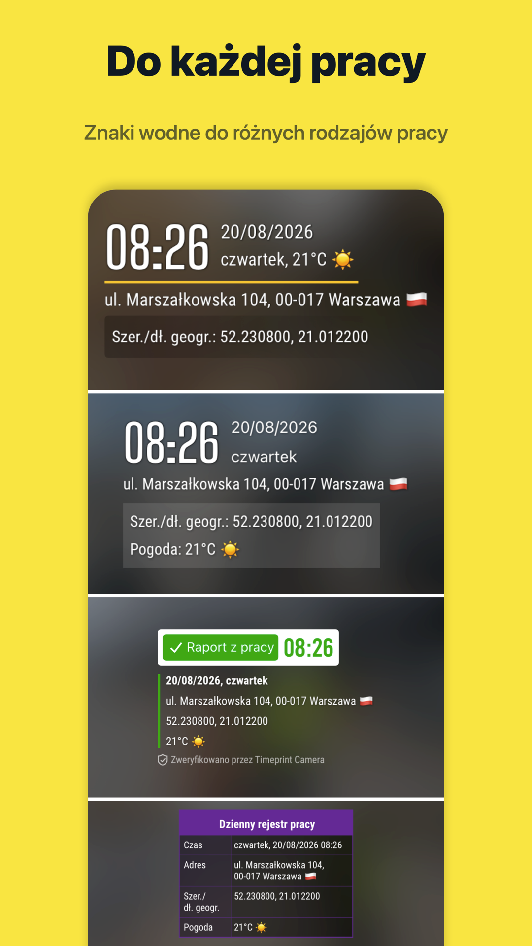 Timeprint · Google Play · 2