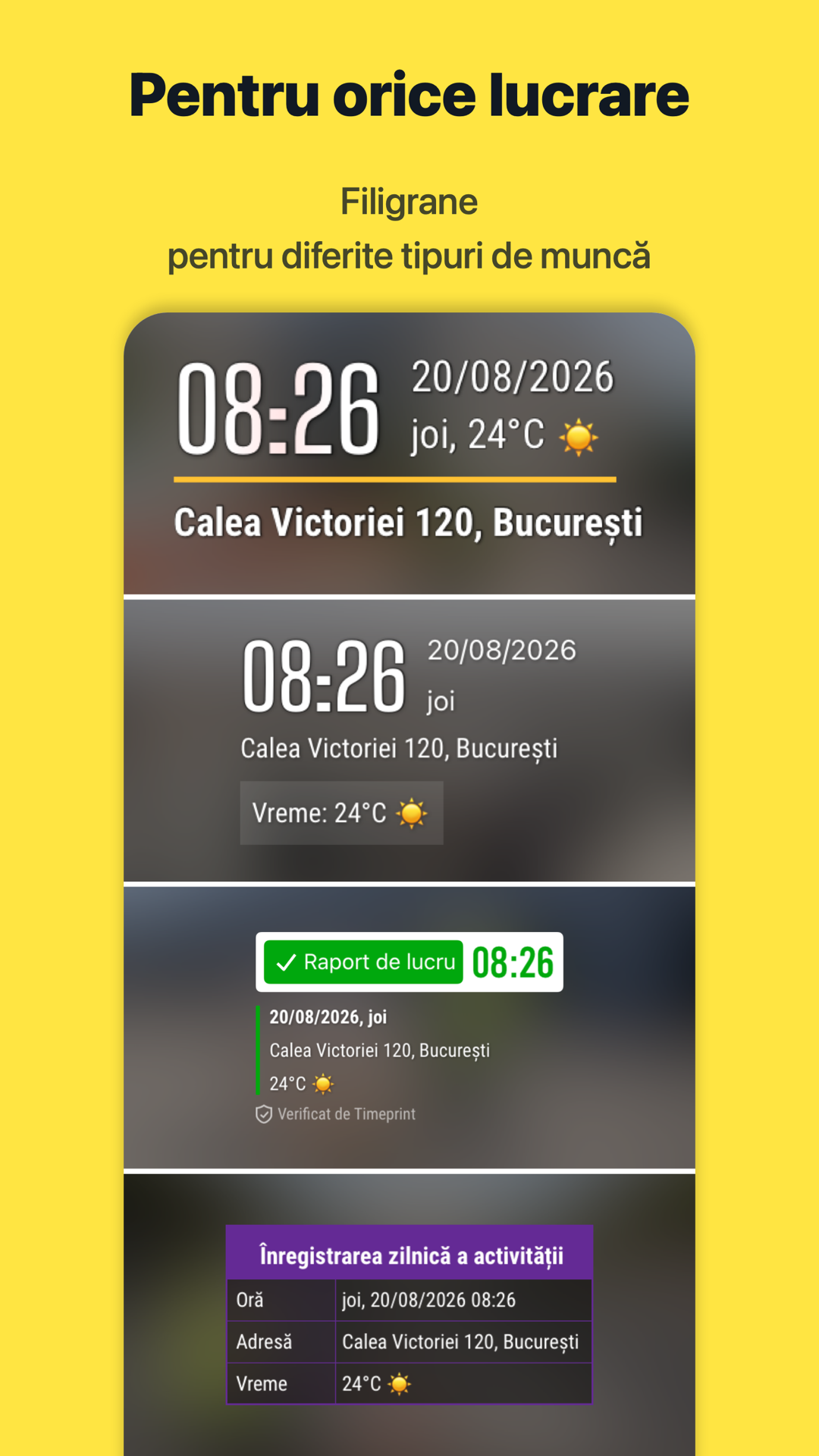 Timeprint · Google Play · 2