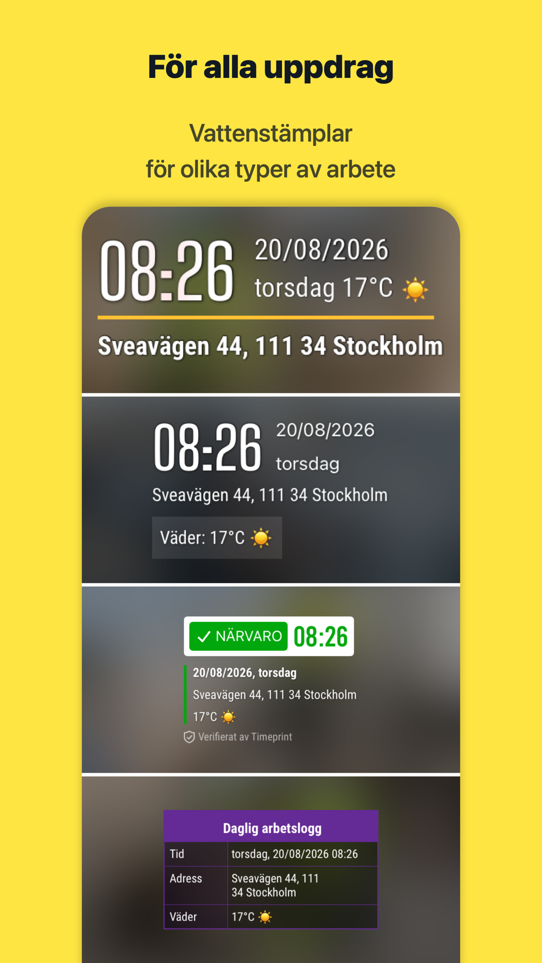 Timeprint · Google Play · 2